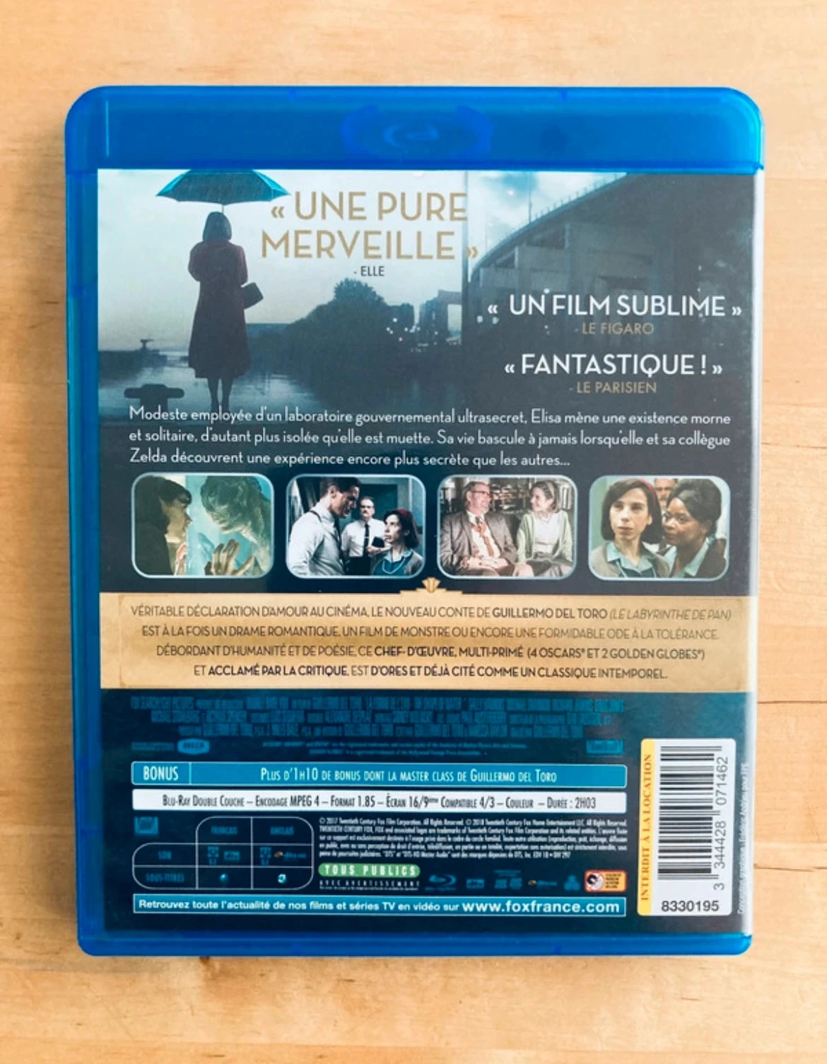Blu-ray The Shape of Water by Guillermo del Toro. – photo 3